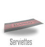 serviettes